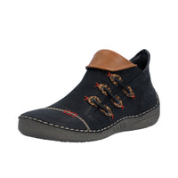 Rieker 72581 Ankle Boots - Black/Brown
