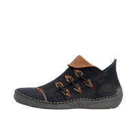 Rieker 72581 Ankle Boots - Black/Brown