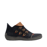 Rieker 72581 Ankle Boots - Black/Brown