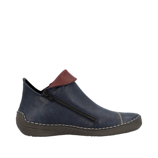 Rieker 72581 Boot - Black/Brown