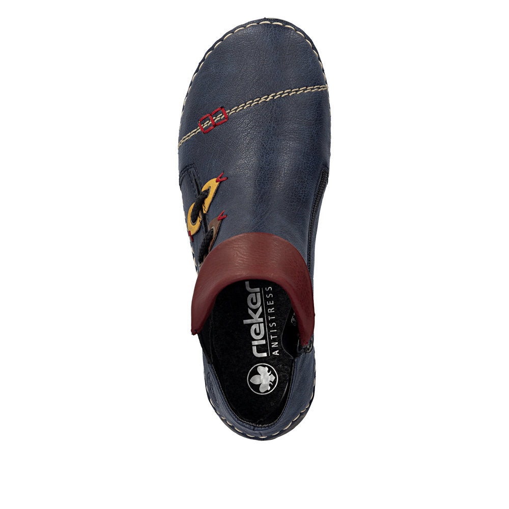 Rieker 72581 Boot - Black/Brown