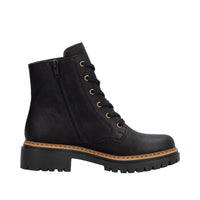 Rieker 72617 Boot - Black/Brown