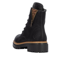 Rieker 72617 Boot - Black/Brown