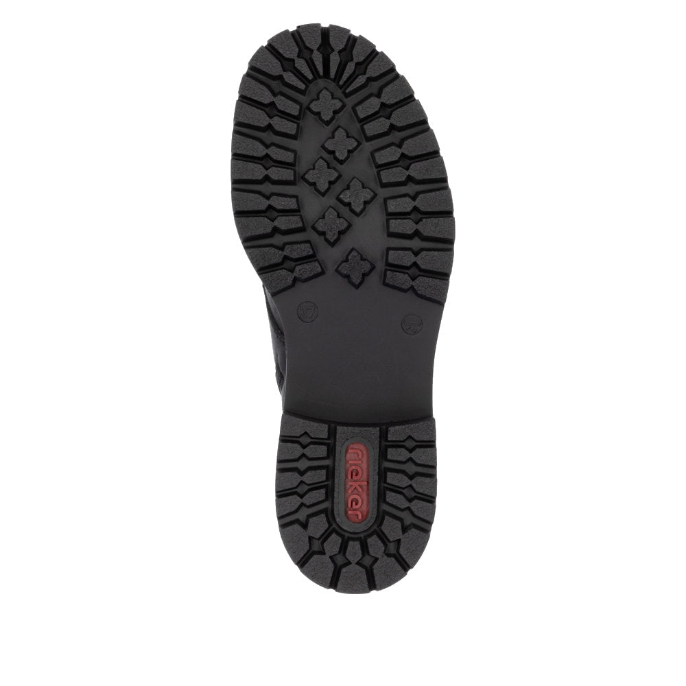 Rieker 72617 Boot - Black/Brown