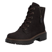 Rieker 72617 Boot - Nougat/Espresso