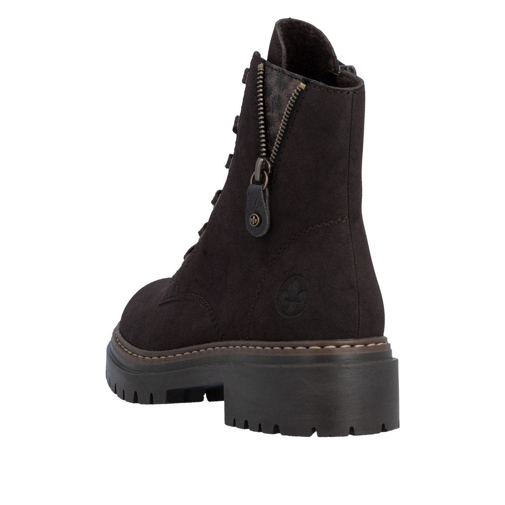 Rieker 72617 Boot - Nougat/Espresso