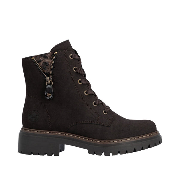 Rieker 72617 Boot - Nougat/Espresso