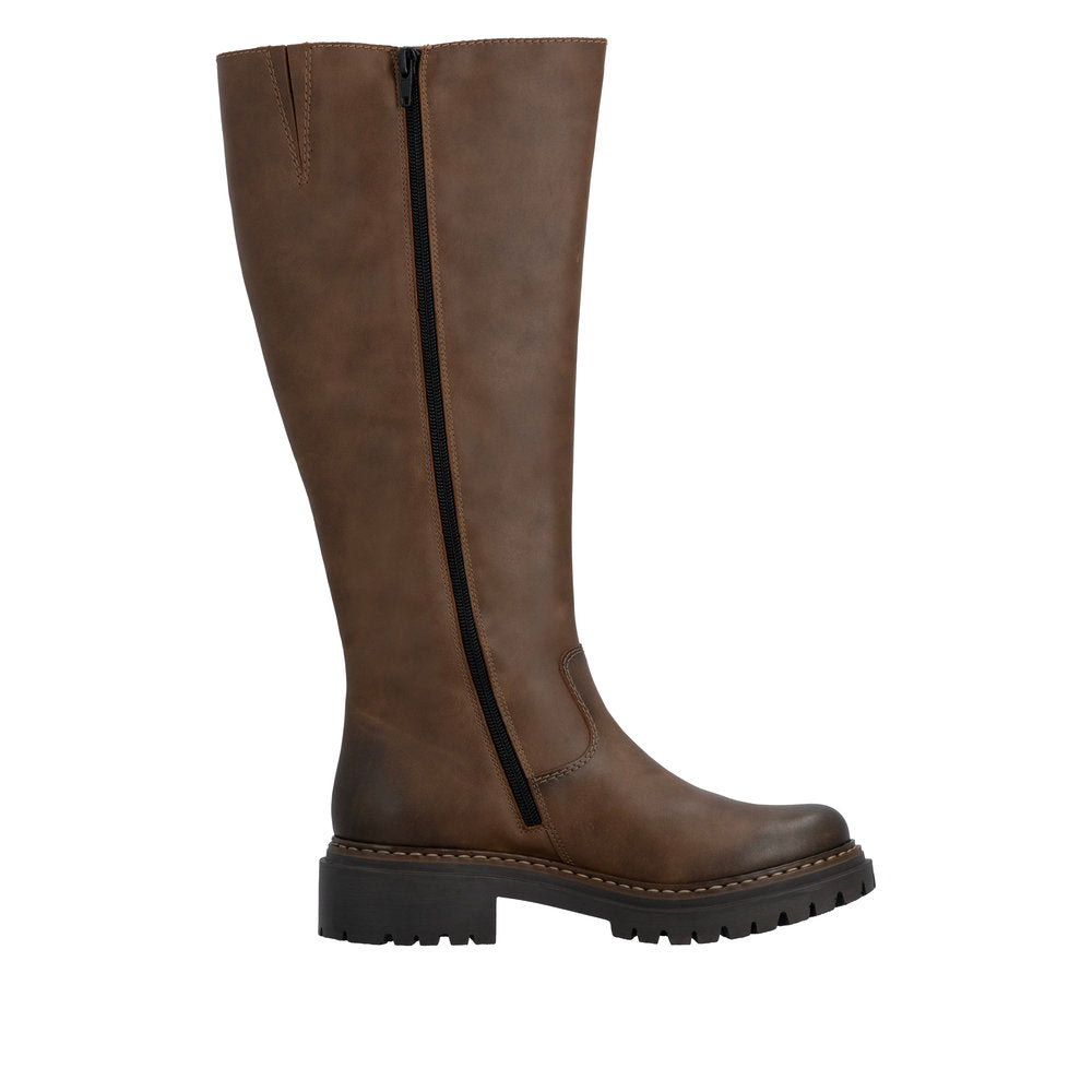 Rieker 72656 Boot - Walnut Brown