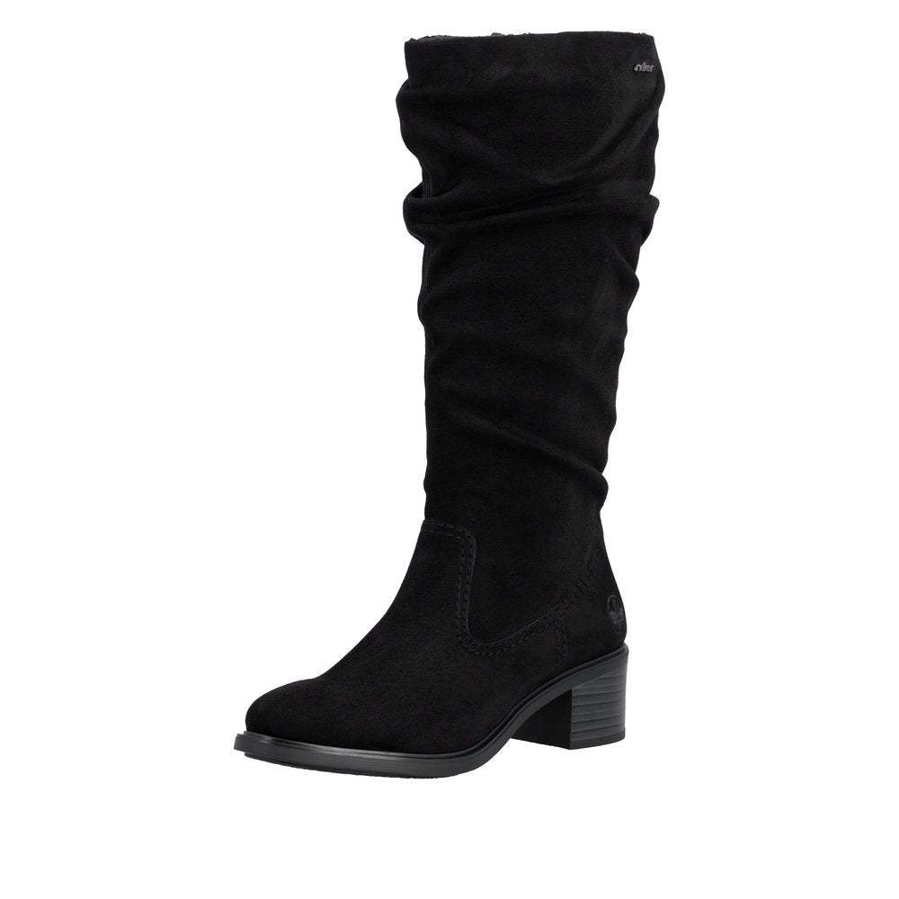 Rieker 74192 Boot - Black