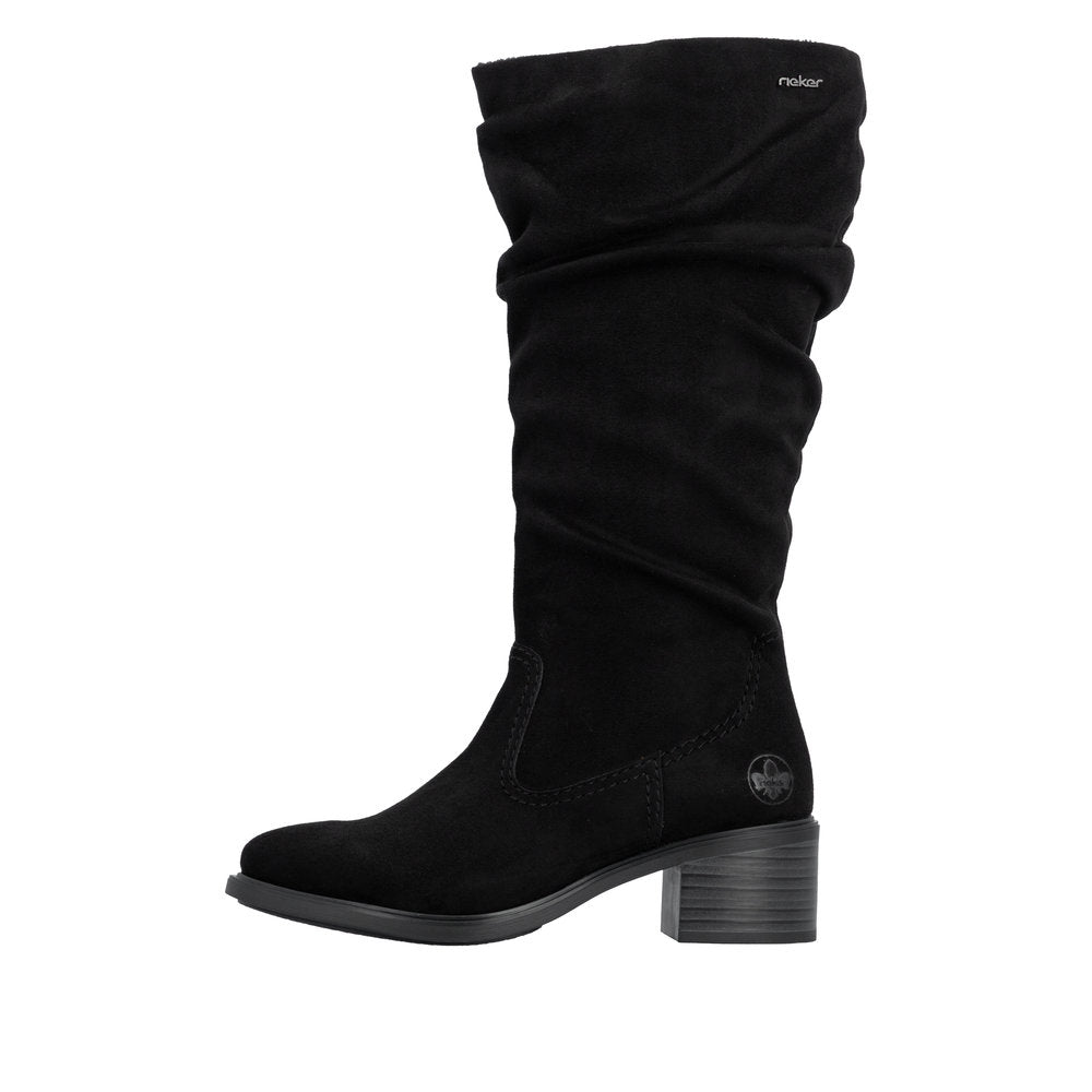 Rieker 74192 Boot - Black