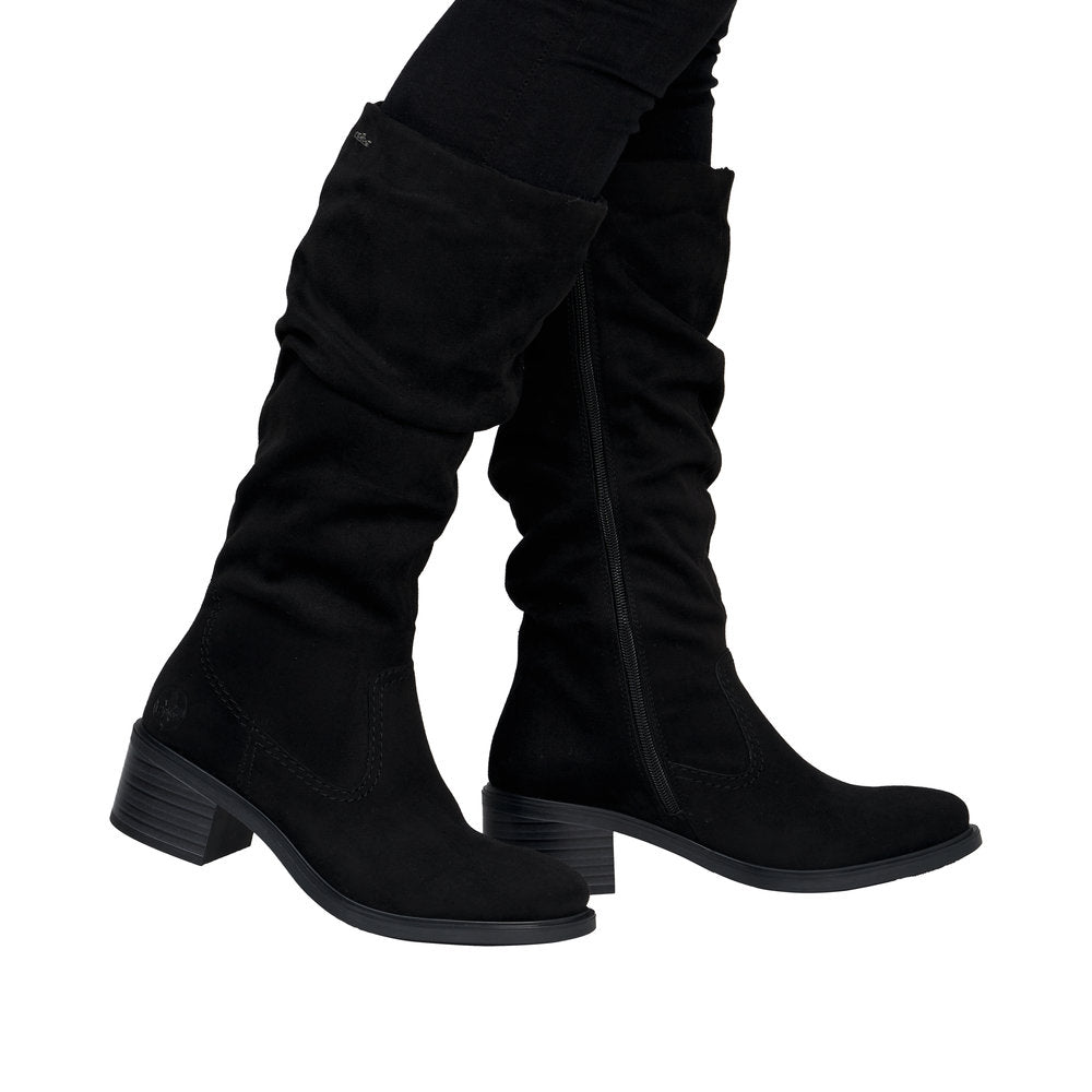 Rieker 74192 Boot - Black