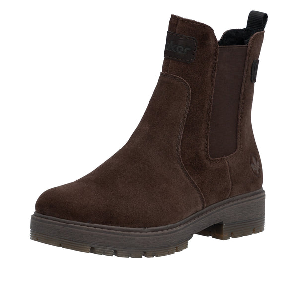 Rieker 75860 Boot - Tobacco Brown