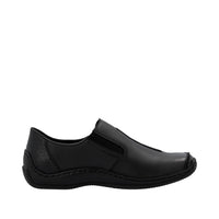 Rieker L1777 Casual Shoe - Black/Granite