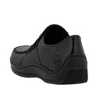 Rieker L1777 Casual Shoe - Black/Granite