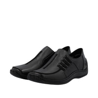 Rieker L1777 Casual Shoe - Black/Granite
