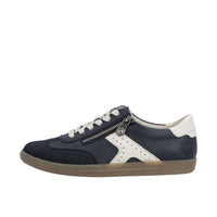 Rieker L9700 Casual Shoe - Pacific Blue/Pearl
