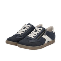 Rieker L9700 Casual Shoe - Pacific Blue/Pearl