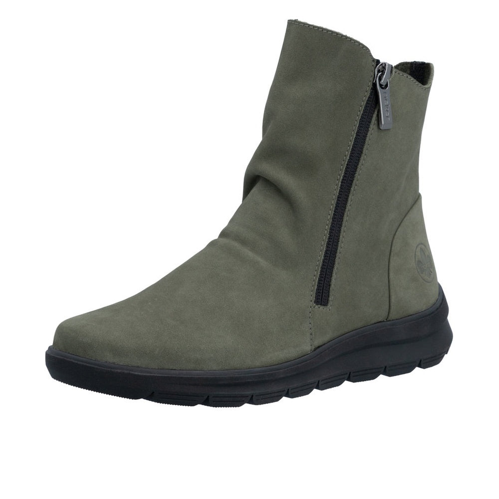 Rieker Z0068 Boot - Dark Green