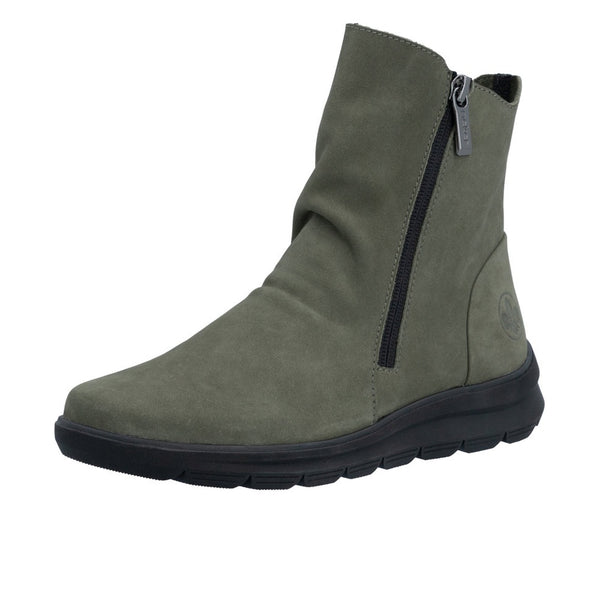Rieker Z0068 Boot - Dark Green