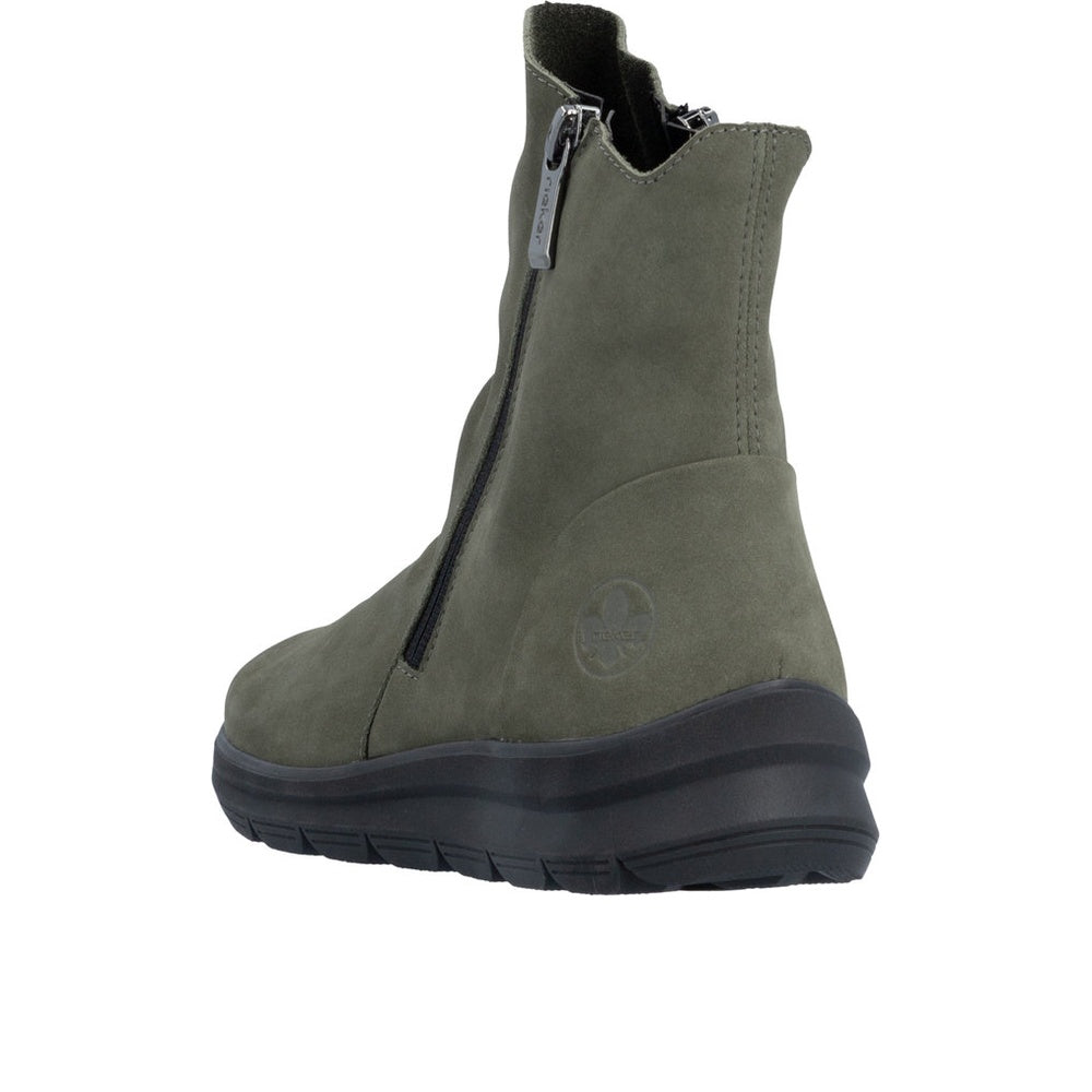 Rieker Z0068 Boot - Dark Green