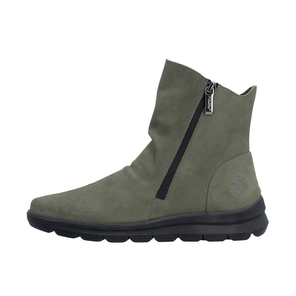 Rieker Z0068 Boot - Dark Green