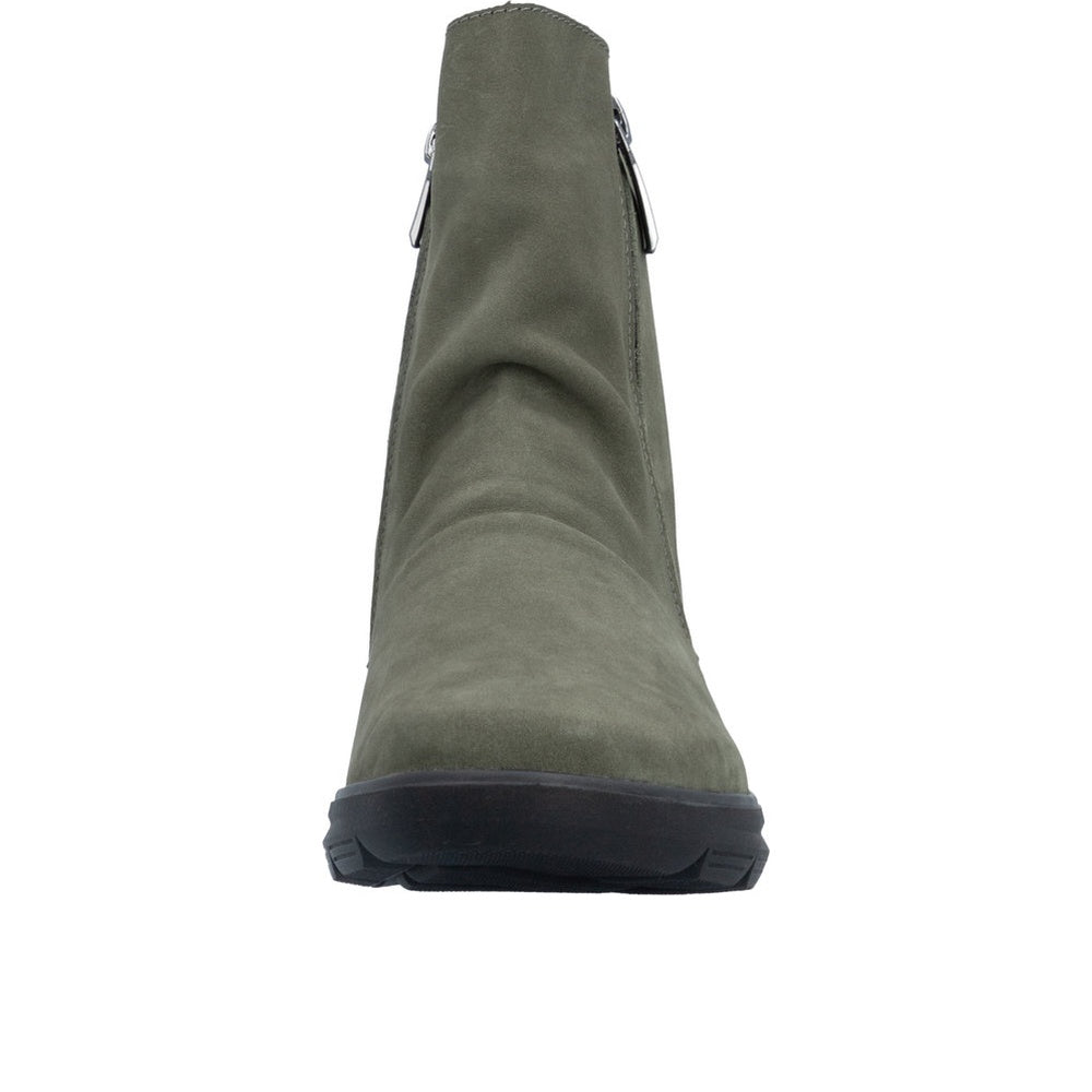 Rieker Z0068 Boot - Dark Green