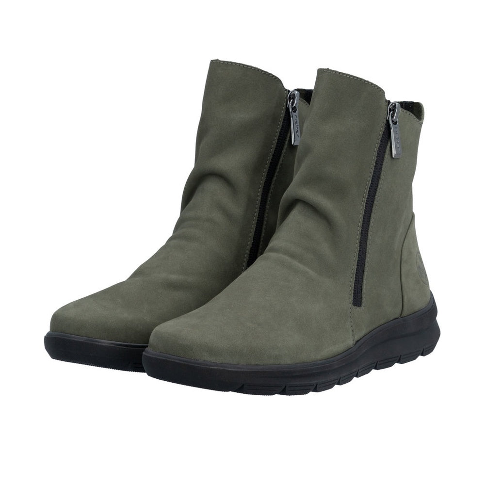Rieker Z0068 Boot - Dark Green