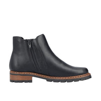 Rieker Z9354 Boot - Black/Mahogany
