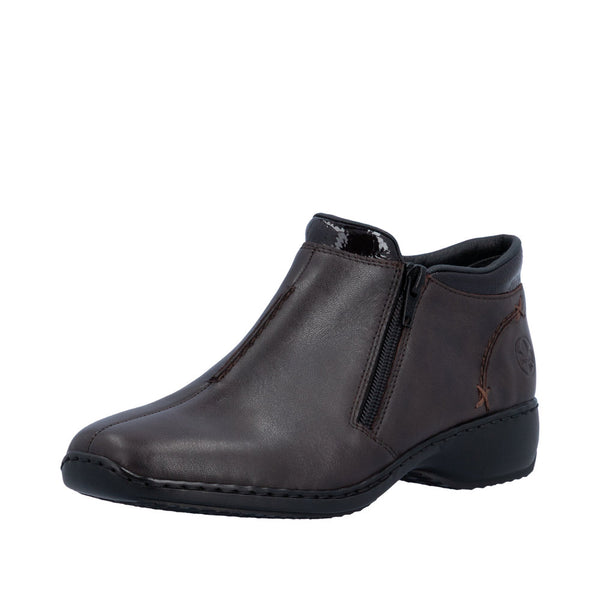 Rieker L3882 Ankle Boots - Mocha/Espresso