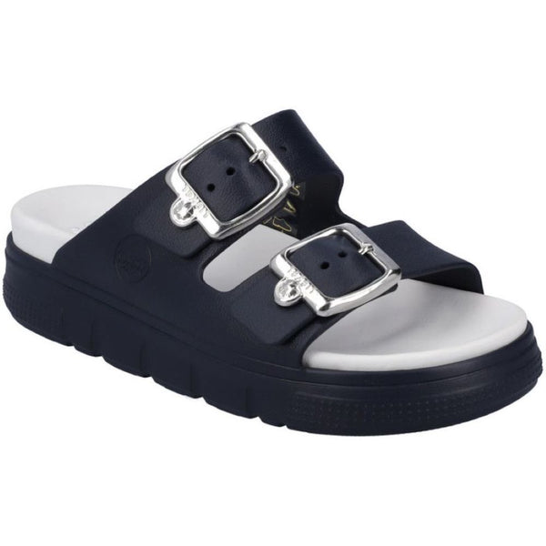 Rieker P2180 - Dark Blue Sandals