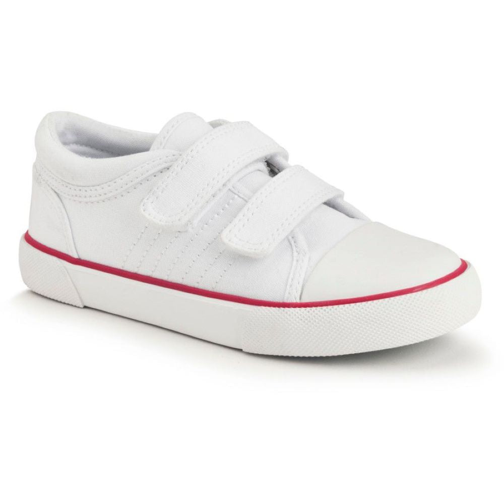 Start-Rite Sandcastle - White Canvas Shoes | SoleLution