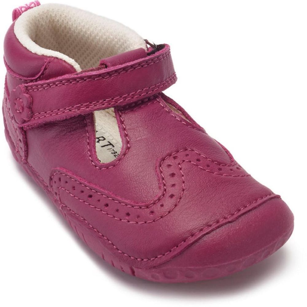 Start-rite Share - Berry Leather Pre-walkers