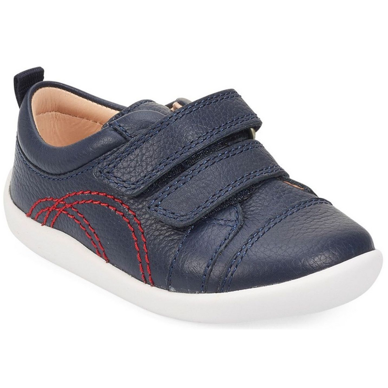 Start-rite Tree House - Navy Leather Shoes