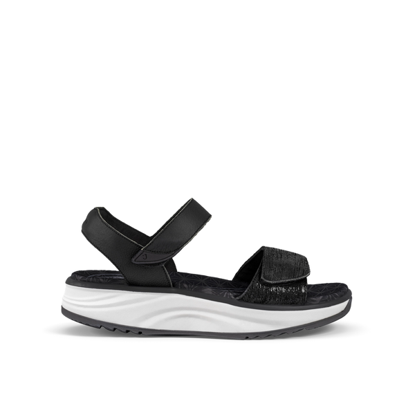 JOYA Flores - Black Sandals