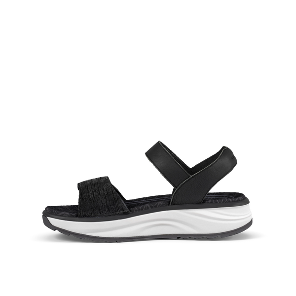 JOYA Flores - Black Sandals