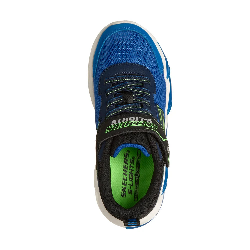 Skechers Skechers Light-Surge Trainer - Blue/Black/Lime