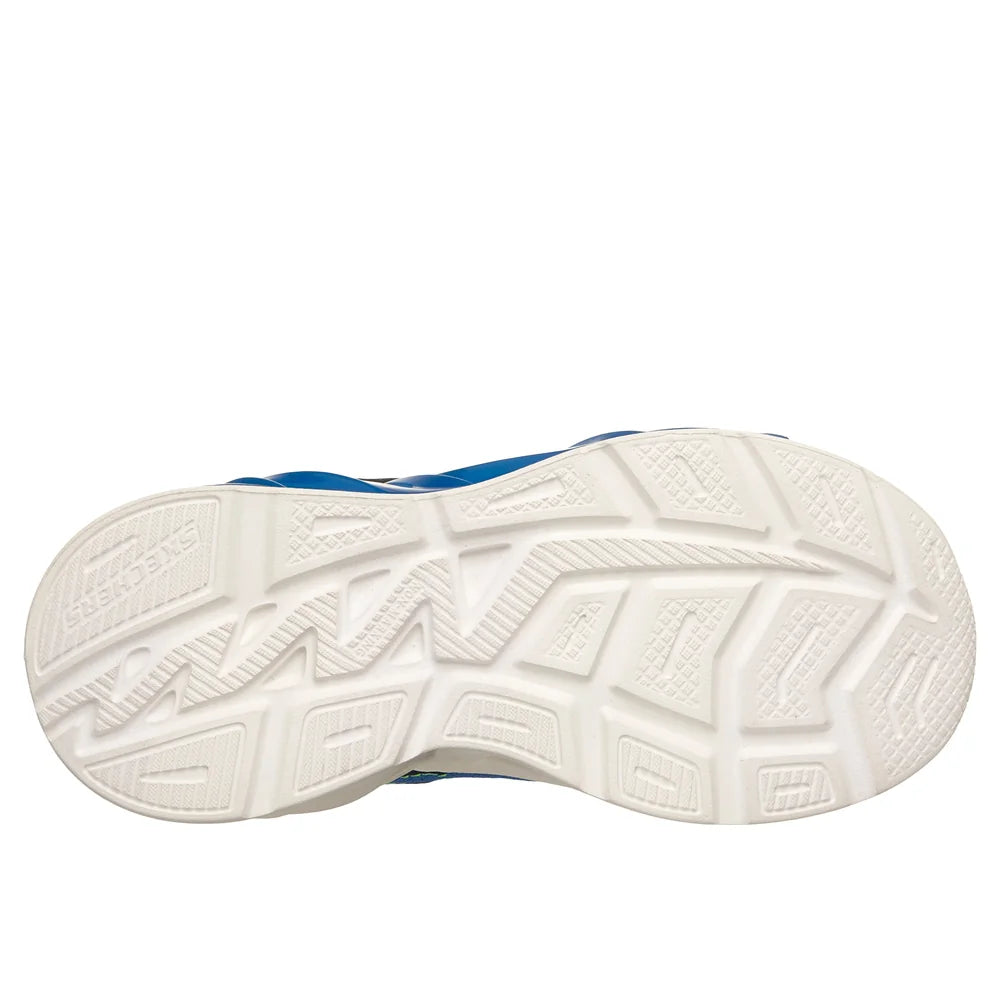 Skechers Skechers Light-Surge Trainer - Blue/Black/Lime