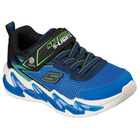 Skechers Skechers Light-Surge Trainer - Blue/Black/Lime