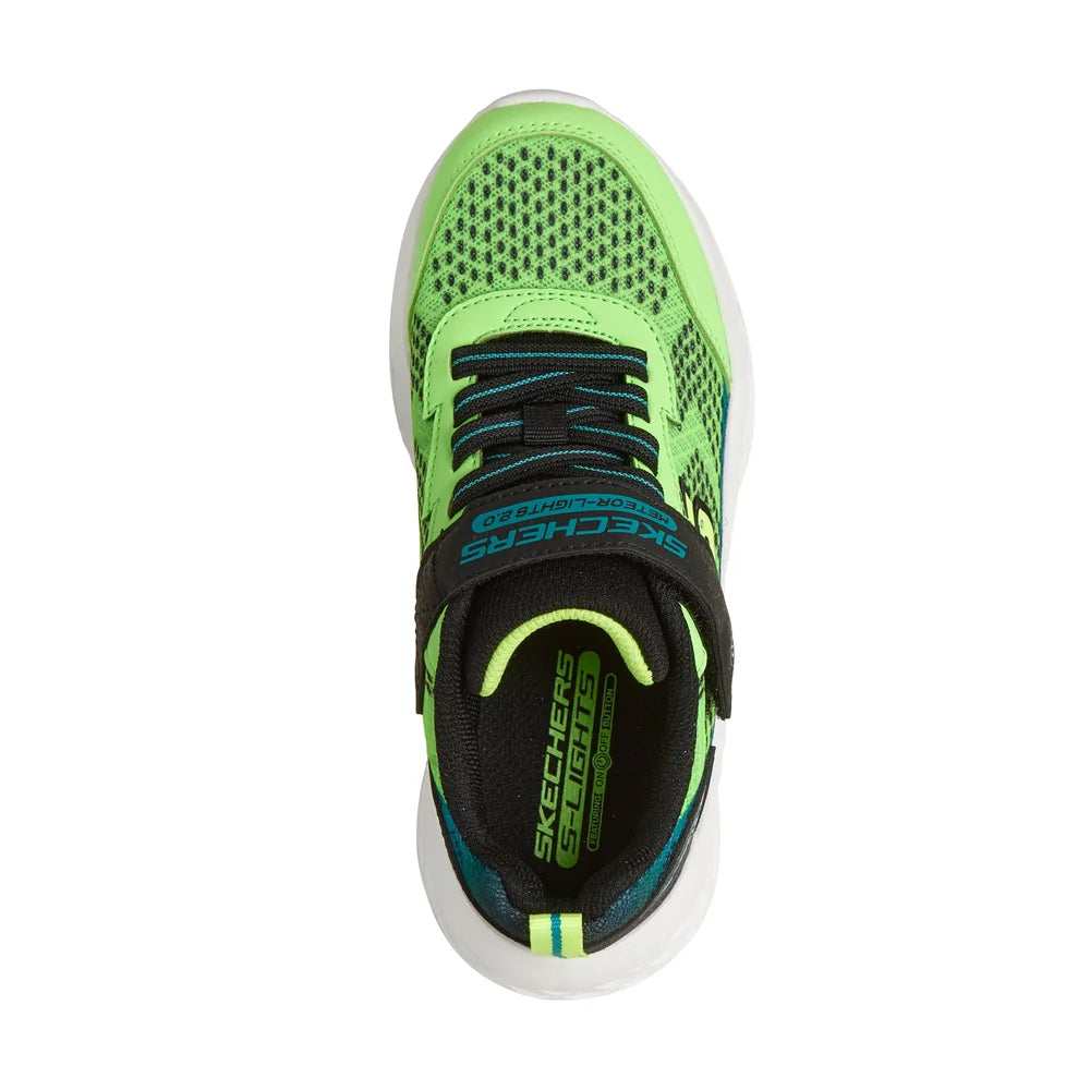 Skechers Skechers Meteor-Lights 2.0 Trainer - Lime/Black