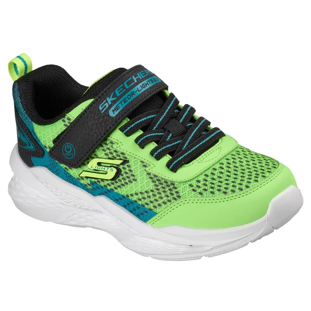 Skechers Skechers Meteor-Lights 2.0 Trainer - Lime/Black