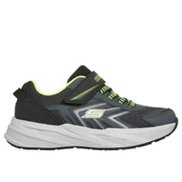 Skechers Microspec Tread Trainer - Charcoal/Black/Lime