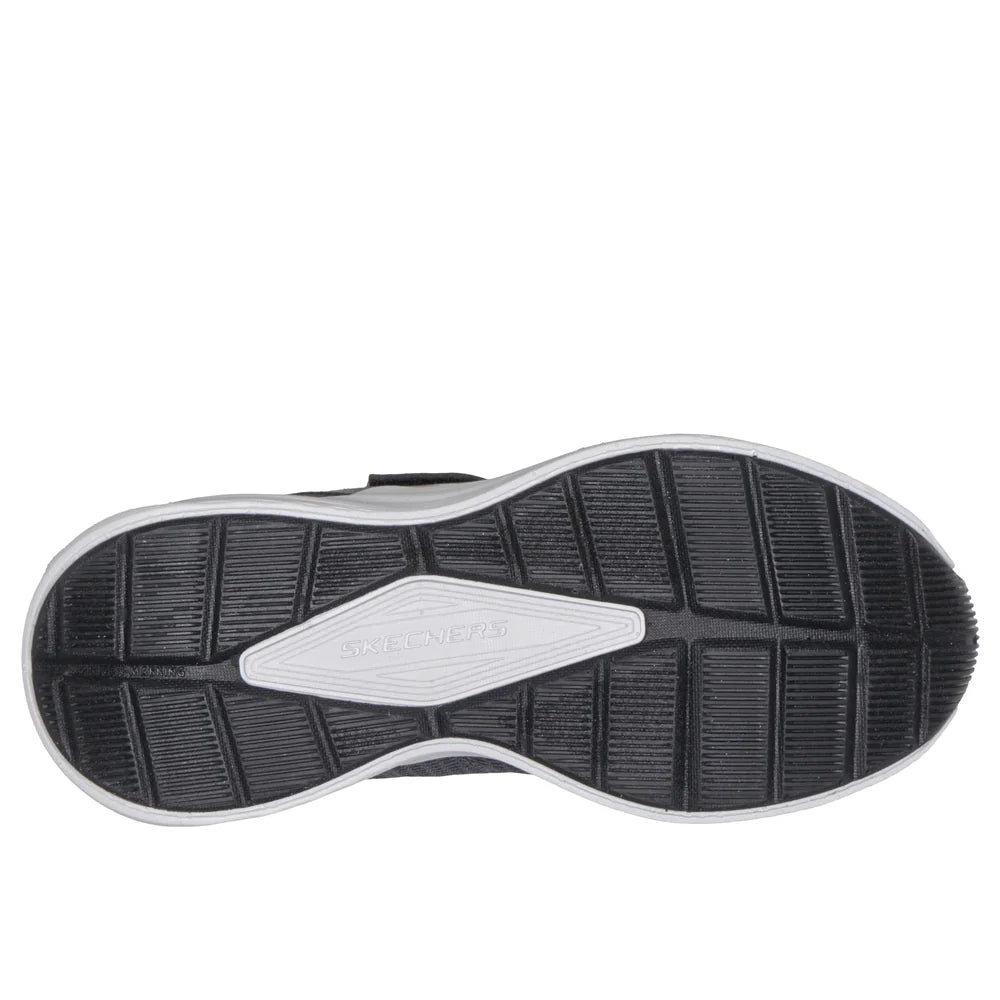 Skechers Microspec Tread Trainer - Charcoal/Black/Lime