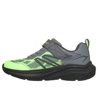 Skechers Microspec Velocity Trainer - Lime Charcoal