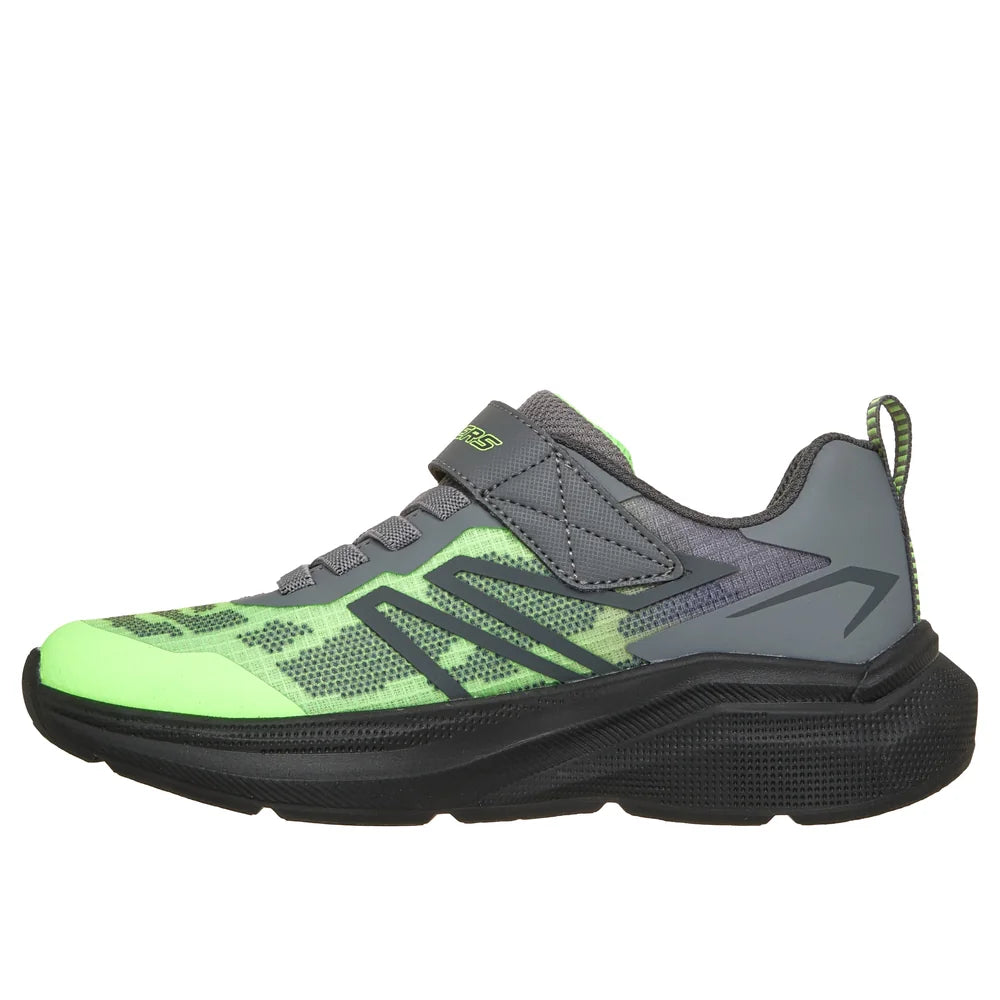 Skechers Microspec Velocity Trainer - Lime Charcoal