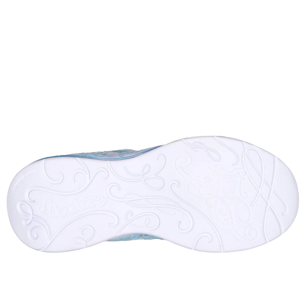 Skechers Princess Steps Trainer - Light Blue