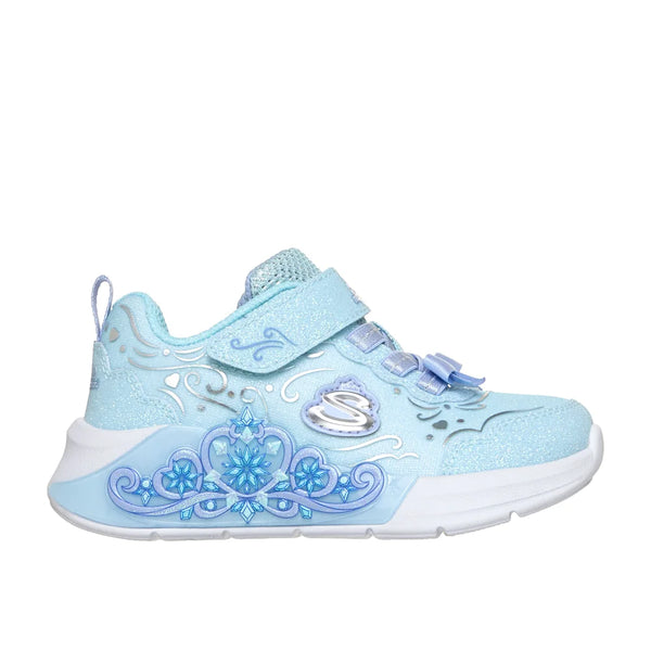 Skechers Lil Princess Steps Trainer - Light Blue