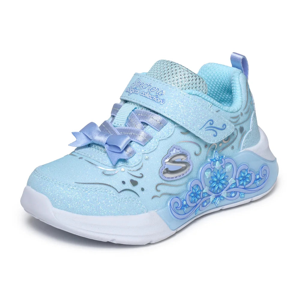 Skechers Lil Princess Steps Trainer - Light Blue