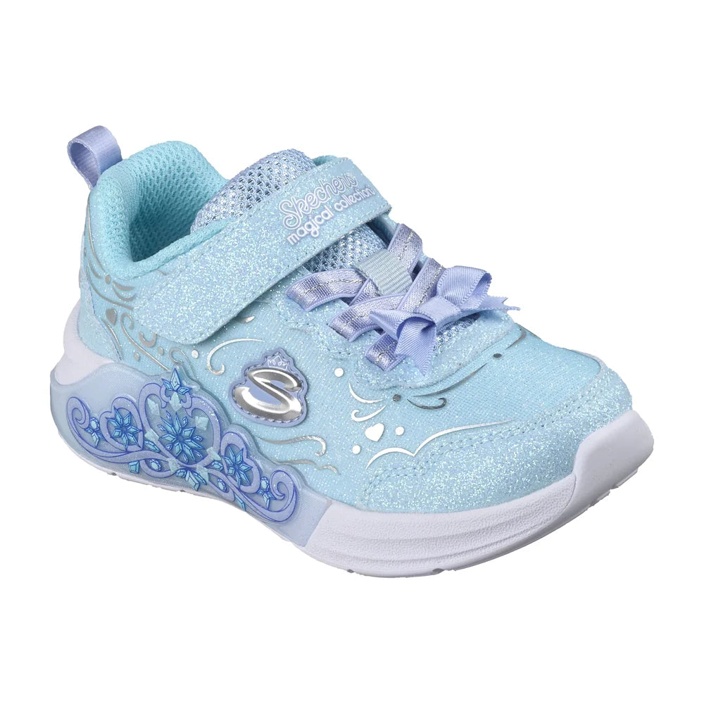 Skechers Lil Princess Steps Trainer - Light Blue