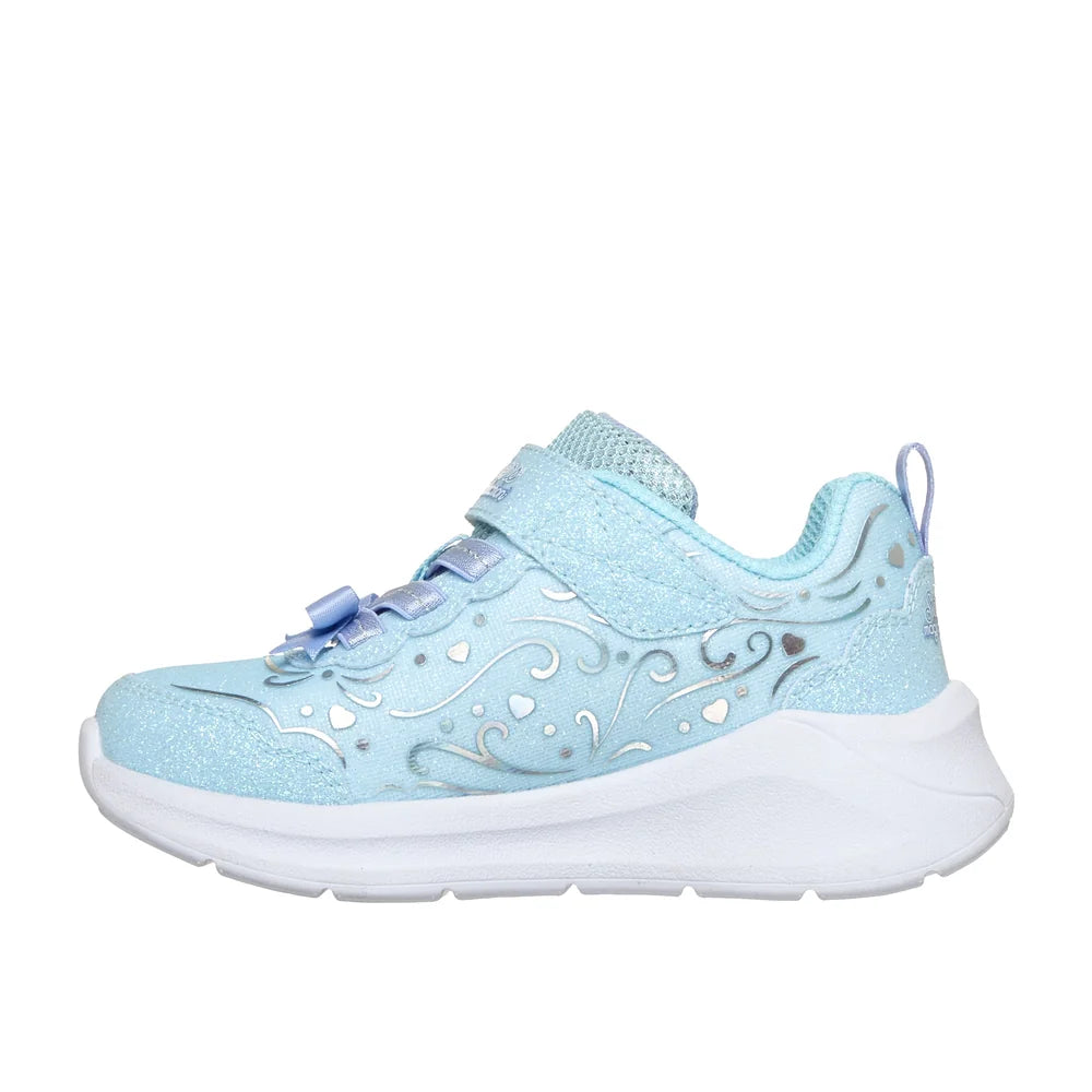 Skechers Lil Princess Steps Trainer - Light Blue