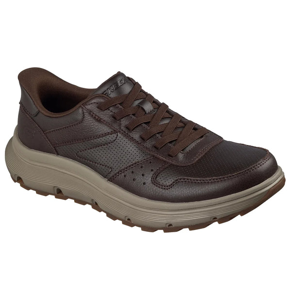 Skechers Garza Ultra - Tyrell Casual Shoe - Chocolate Brown